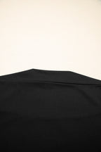 Solid Boat Neck Long Sleeve Top