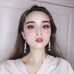 Prismchain | Acrylic rainbow drop earrings