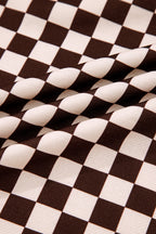 Checker Top and Pants Set