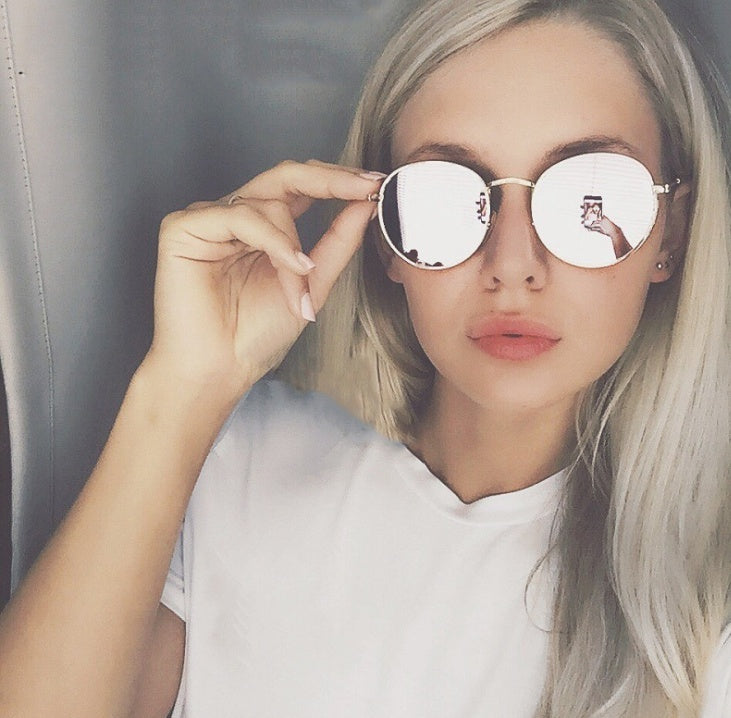 Glassveil | Retro round sunglasses
