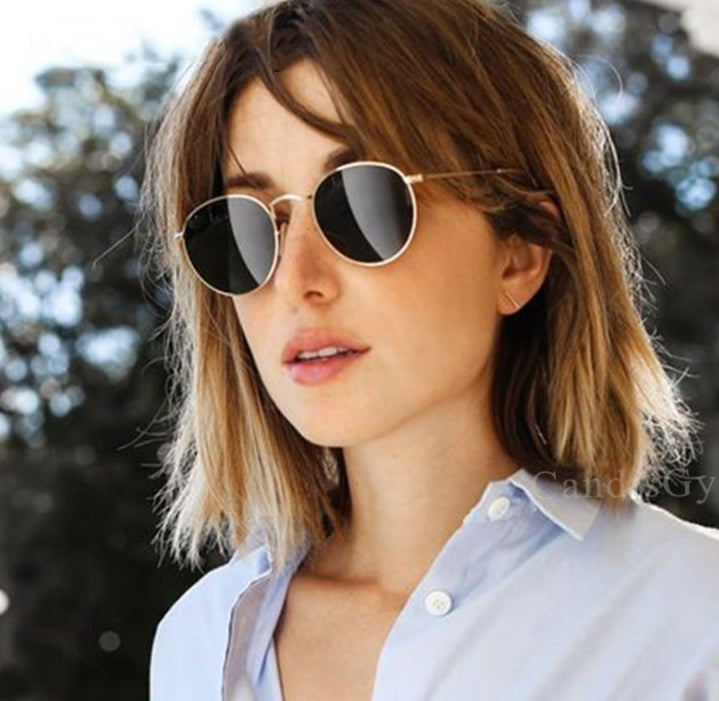 Glassveil | Retro round sunglasses