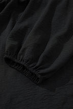 Bow Tie Neck 3/4 Sleeve Blouse