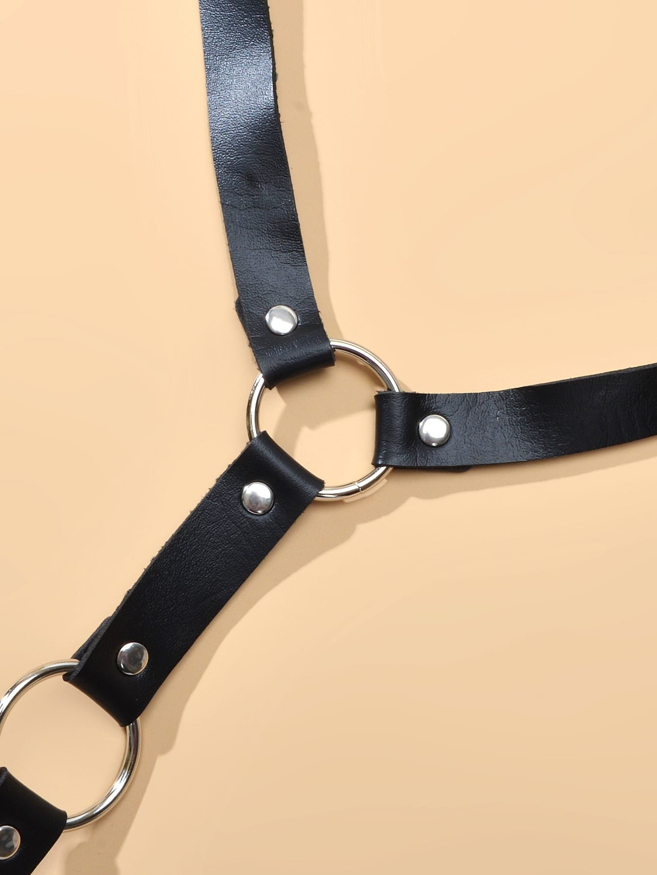 Women Leather Harness Bra Belt Body Lingerie Chain Top Sexy