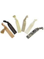 6pcs Colorful Ribbon Elastic Headbands Hairwear Headwear Styling Tools