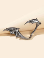 1pc Punk Gothic Vampire Bat Wing Ear Cuff Halloween Cosplay No