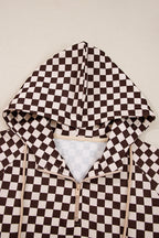 Checker Top and Pants Set