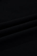 Colorblock Scallop Trim Long Sleeve Collared Top