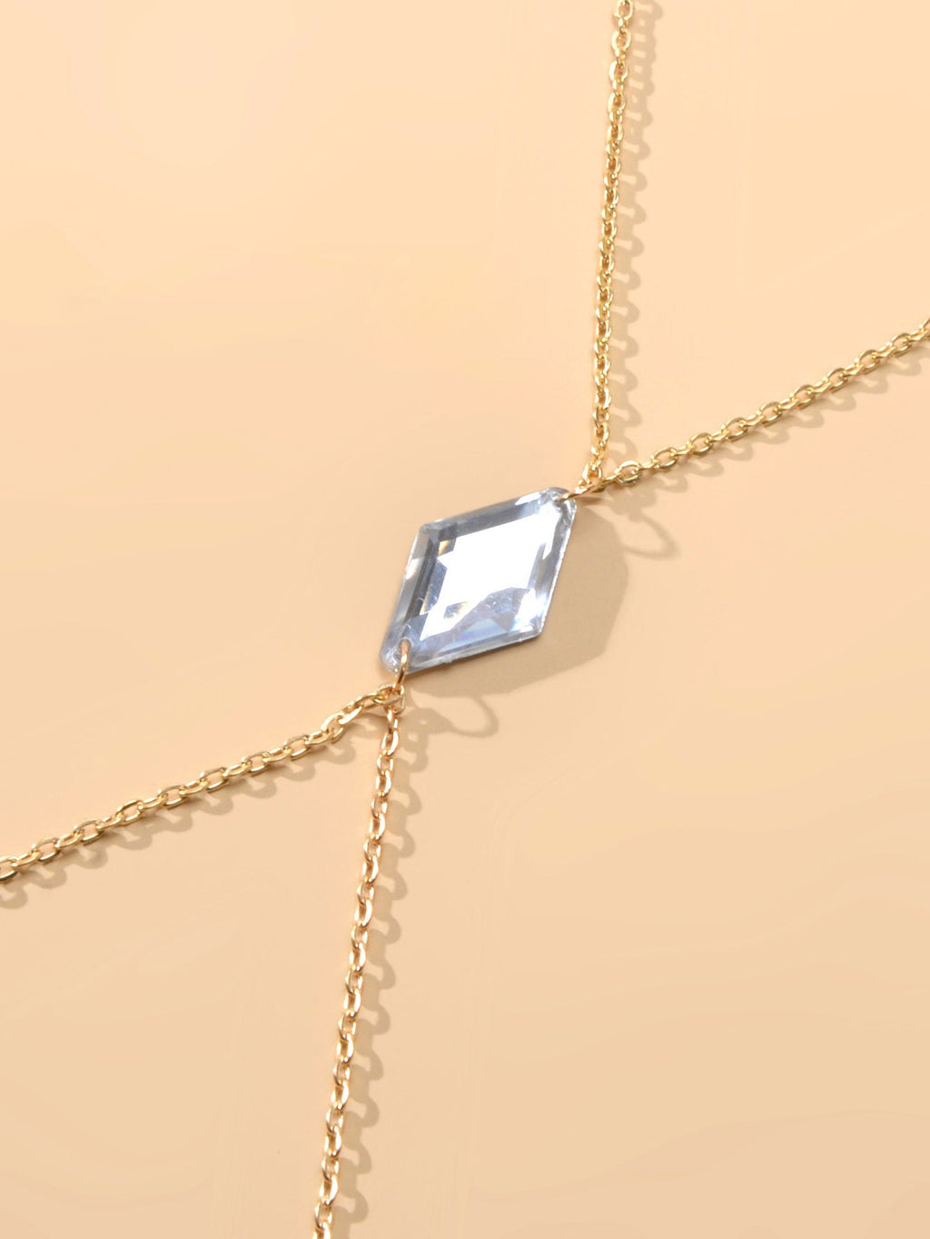 Glamorous Sexy Beach Body Chain Moon Chest Harness Belly Waist