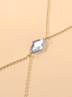 Glamorous Sexy Beach Body Chain Moon Chest Harness Belly Waist