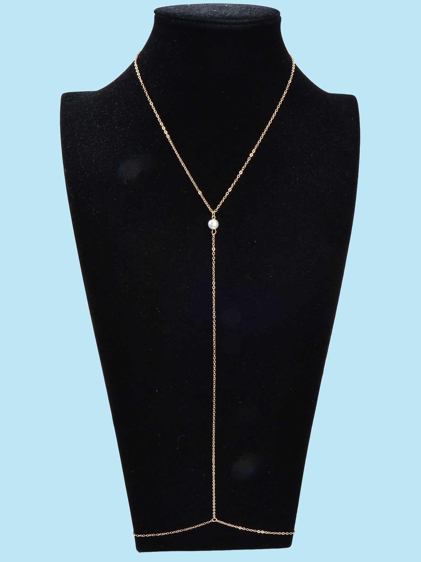 Gold Sexy Body Chain Thin Bra Waist Belly Beach Minimalist Body