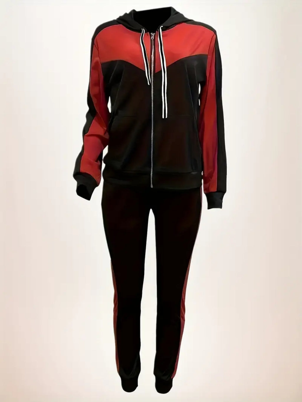 Crimsonfade | Two-piece zip hoodie & jogger set