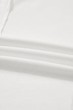 Plus Size Floral Patchwork Long Sleeve Reverse Seam Sweatshirt