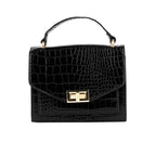 Black Multi Strap Mini Clutch Sling Bag