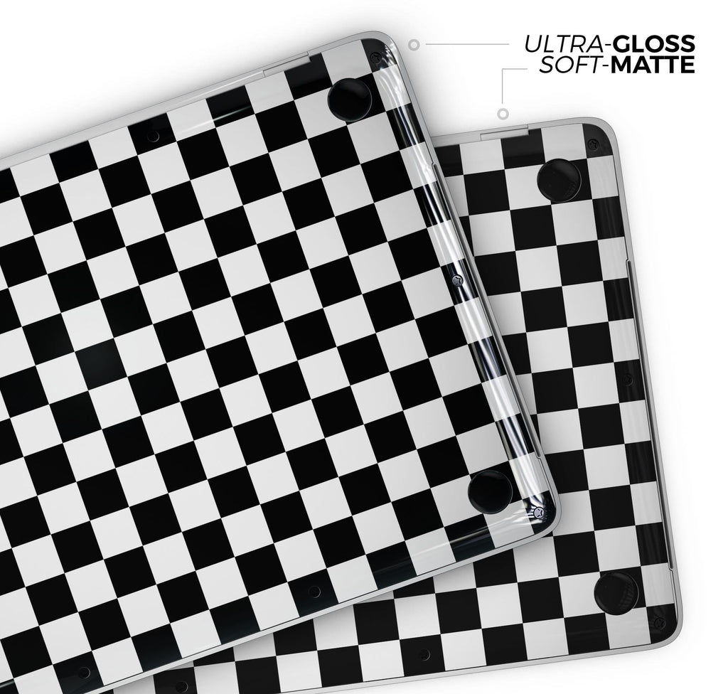 Checkerboard - Skin Decal Wrap Kit Compatible with the Apple MacBook