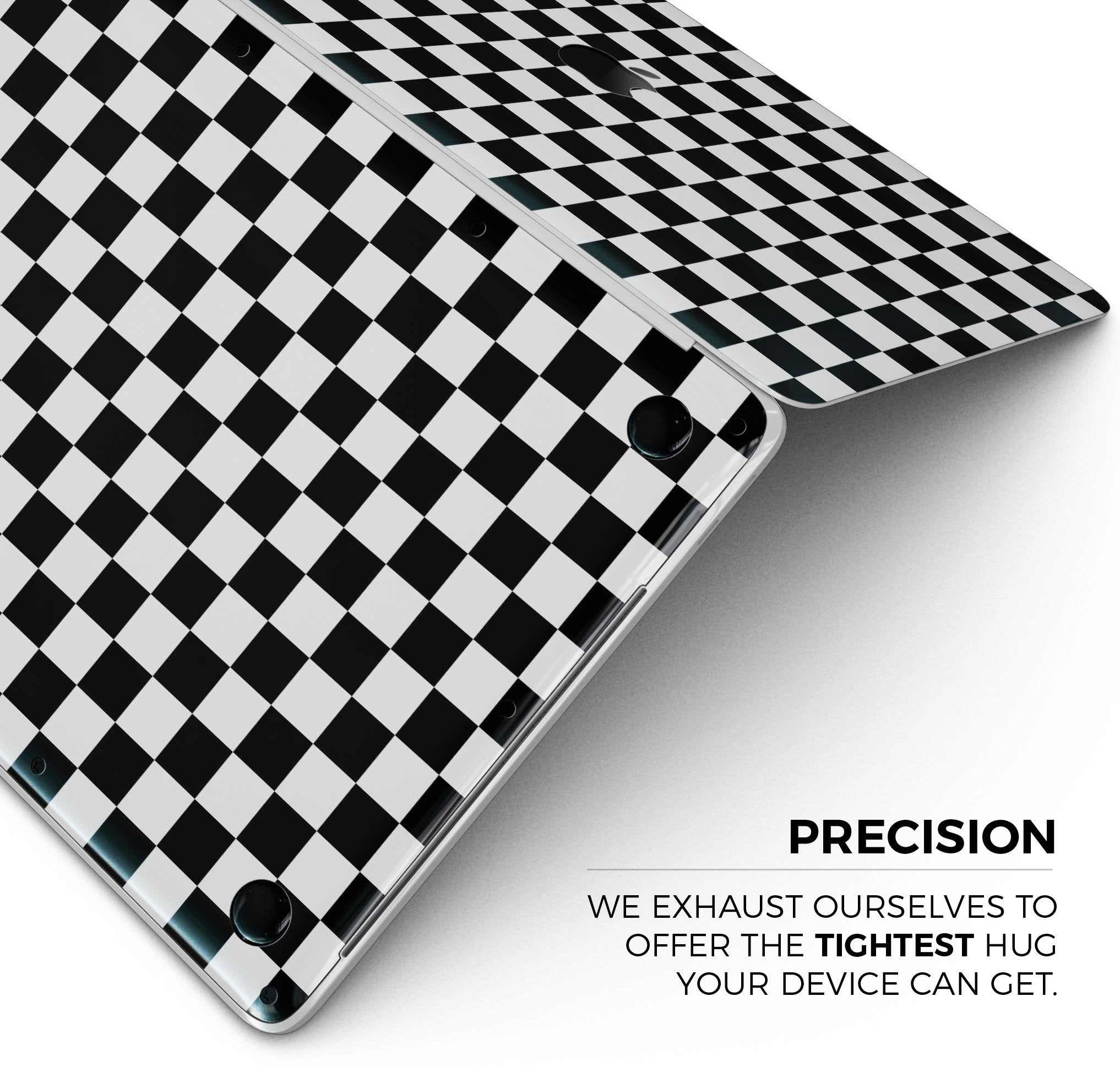 Checkerboard - Skin Decal Wrap Kit Compatible with the Apple MacBook