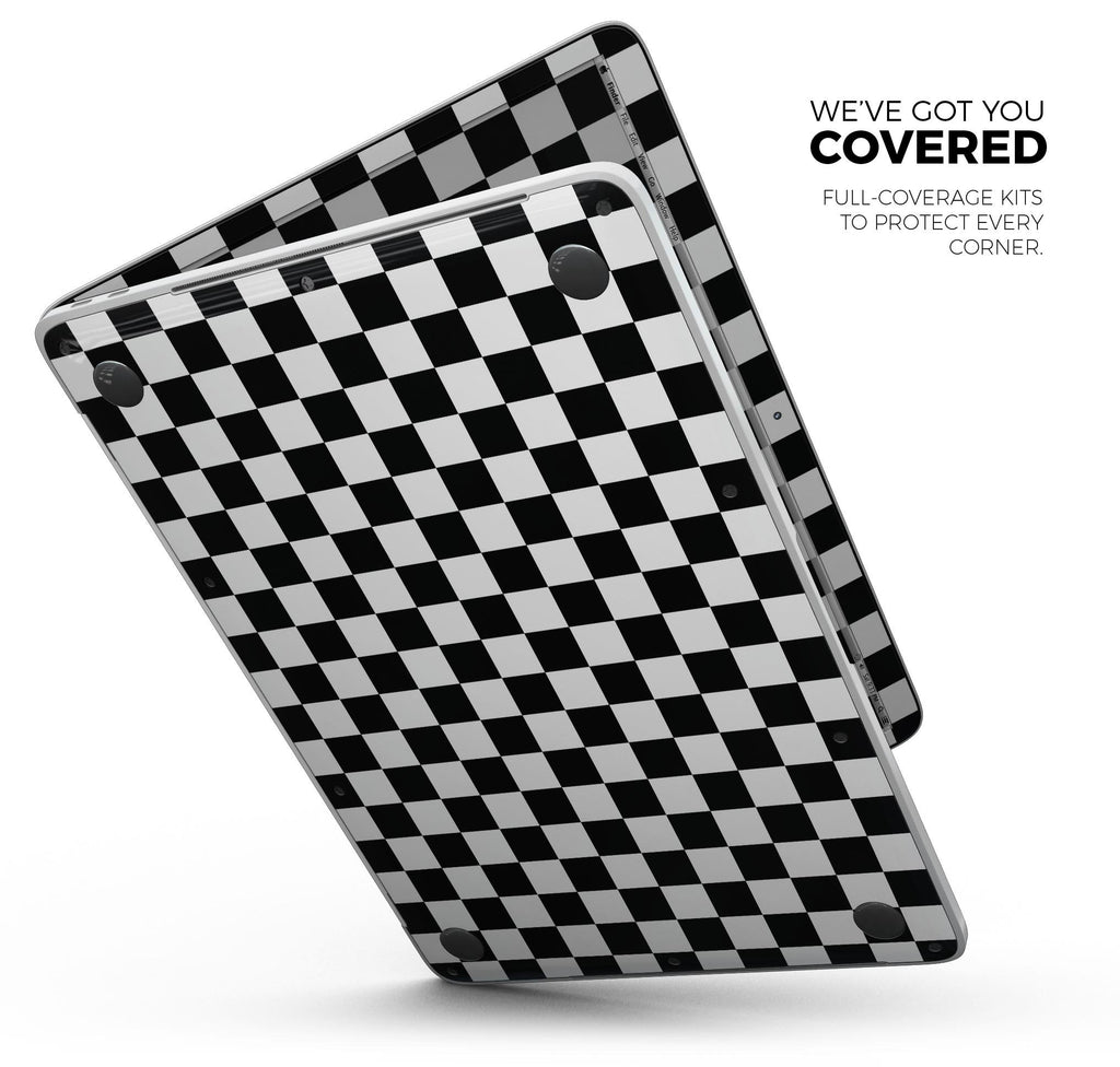 Checkerboard - Skin Decal Wrap Kit Compatible with the Apple MacBook
