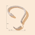 1 pc Punk Snake Piercing Cartilage Wrap Ear Jewellery Crawler Earring