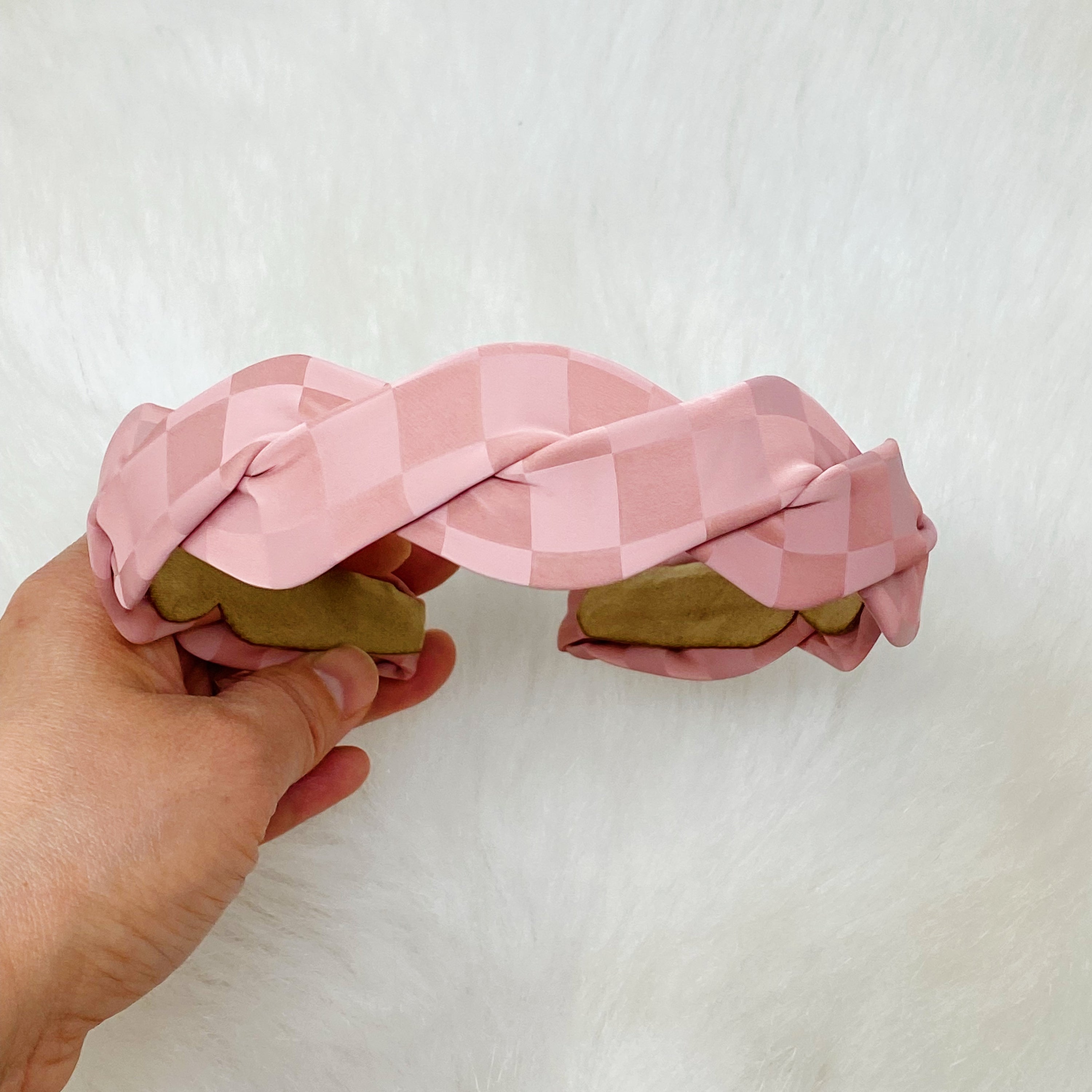 Muted Checkerboard Headband