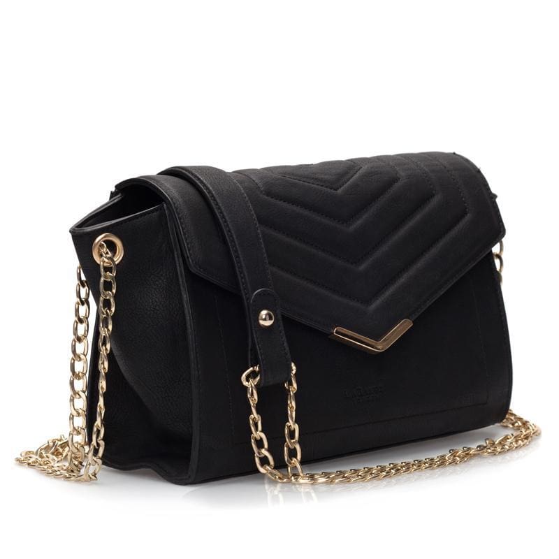 Kensington Vegan Black Cross-Body Bag