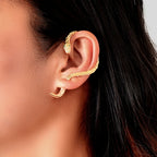 1 pc Punk Snake Piercing Cartilage Wrap Ear Jewellery Crawler Earring