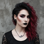 Midnight Flight | Necklace – Gothic Bat Silhouette Chain