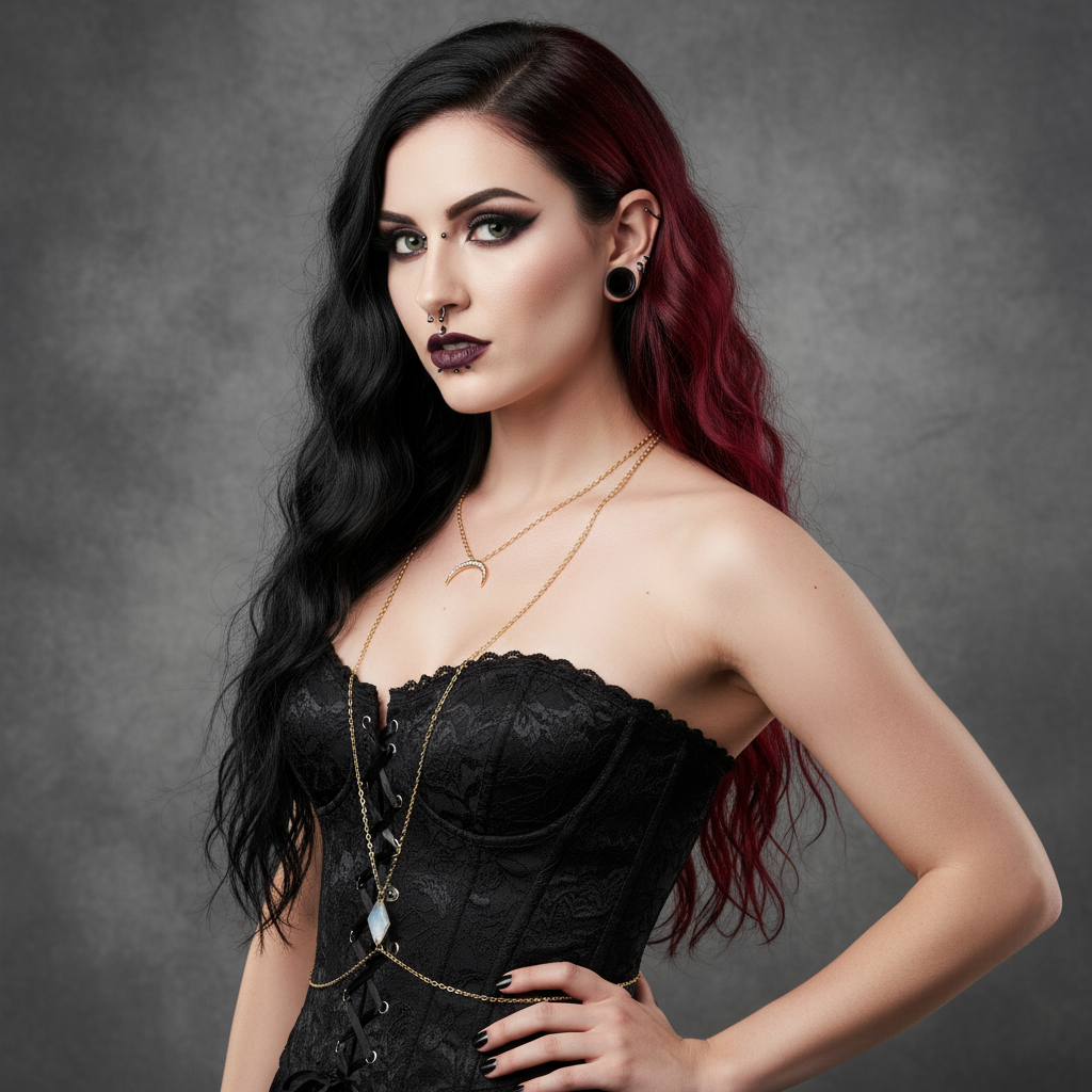 Glamorous Sexy Beach Body Chain Moon Chest Harness Belly Waist